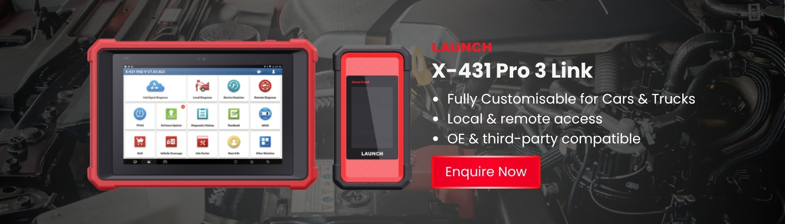 Launch Tech X-431 Pro3 Link