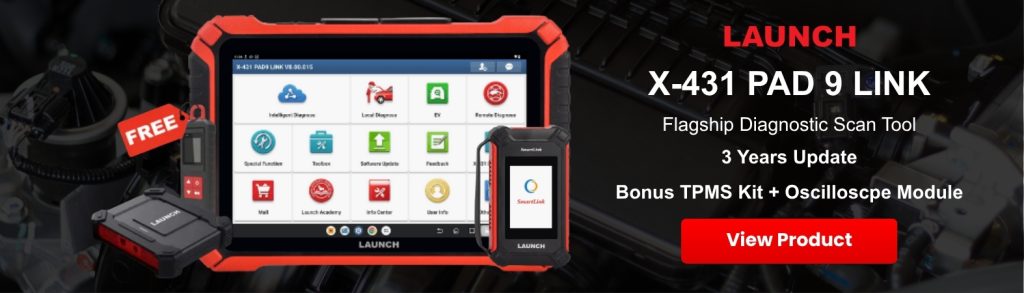 Pad 9 Link Flagship Scan Tool